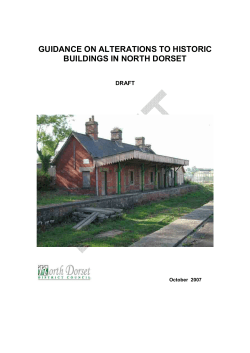 Guidance on alterations to historic buildings (pdf