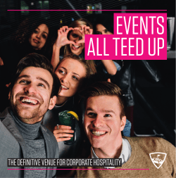 Event Spaces Brochure