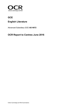 Examiners` report - June