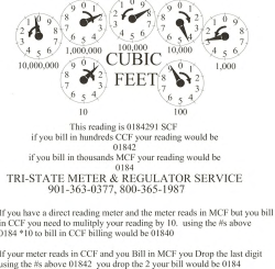 Meter Reading Guidelines - Tri