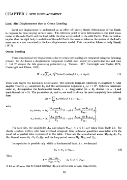 7. site displacement