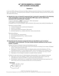 Sample Responses Q3 - AP Central