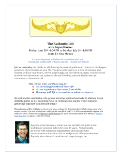 Gayan &ndash; Santa Fe June 2017