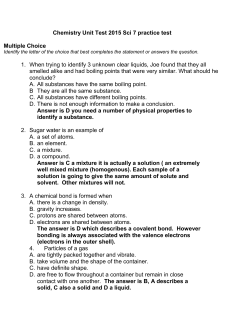 Practice Test Answers