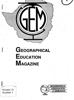 GEOGRAPHICAL -ASSOCIATION of ZIMBABWE