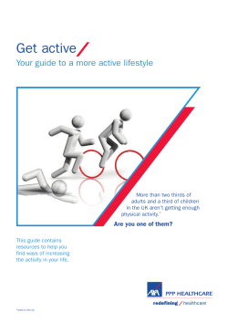 Increase the activity in your life