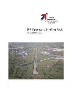 IFR Operators Briefing Pack