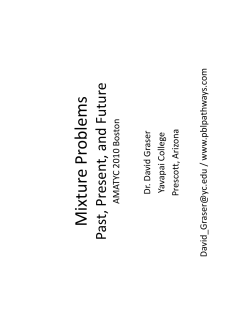 AMATYC 2010 Conference Handout