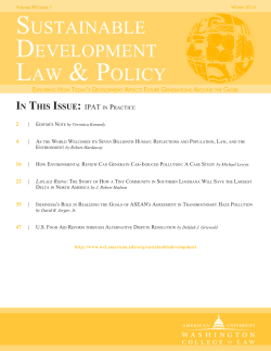 IPAT in Practice - American University Washington College of Law