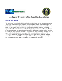 Energy Overview of Azerbaijan