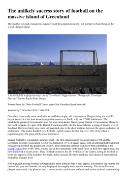 The unlikely success story of football on the massive island of