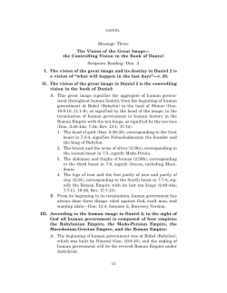 The Vision of the Great Image