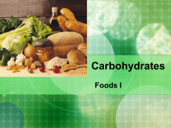 Carbohydrates