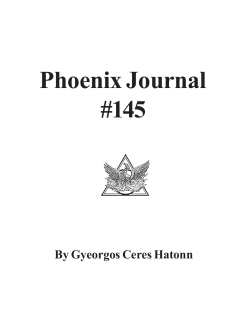 Phoenix Journal 145