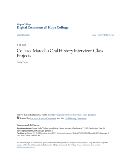 Class Projects - Digital Commons @ Hope College