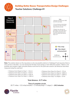 Building Better Buses: Transportation Design Challenges Teacher