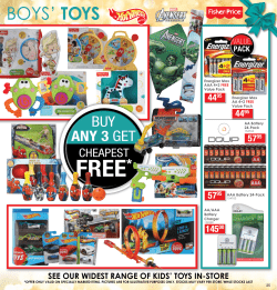 BOYS` TOYS