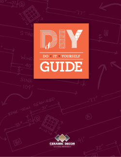 Tiling a Floor - Ceramic Decor