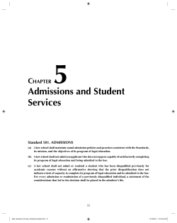 Standard 509 - American Bar Association