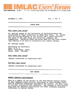 iT..Wt November 1, 1971 Dr. Hartley Jensen at the