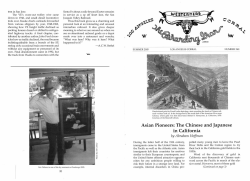 Asian Pioneers: The Chinese and Japanese in California