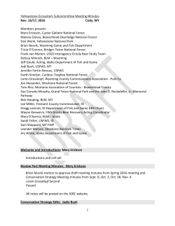 Mary Erickson, Custer Gallatin Nat