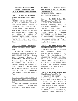 pdf results - The British Show Pony Society