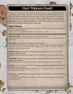 italy terrain chart - theHobbyStudios.com