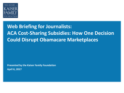 At Three Years, Opinion On ACA Remains Divided