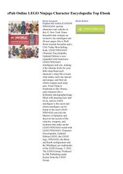 ePub Online LEGO Ninjago Character Encyclopedia