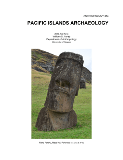 ANTH 343- F15 Ayres - UO Anthropology