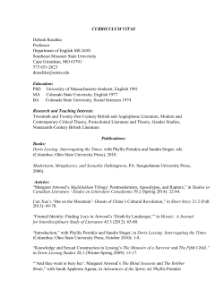 CURRICULUM VITAE - semo.edu - Southeast Missouri State