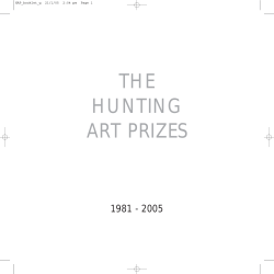 the hunting art prizes