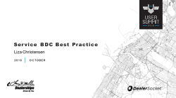 Presentation - DealerSocket User Summit