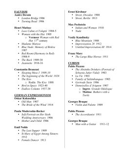 FAUVISM Andre Derain &bull; London Bridge 1906 &bull; Turning Road 1906