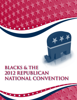 Blacks and the 2012 Republican National Convention