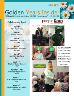 Golden Years Insider
