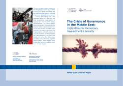 The Crisis of Governance in the Middle East - Konrad