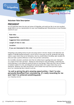 President role description