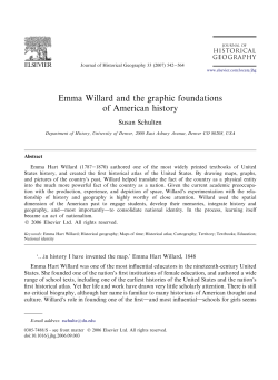 Emma Willard and the graphic foundations of