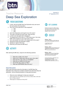 Deep Sea Exploration