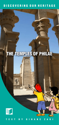 THE TEMPLES OF PHILAE