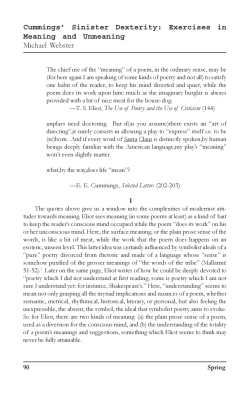 Cummings` Sinister Dexterity - Grand Valley State University