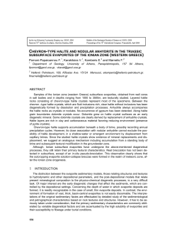 chevron-type halite and nodular anhydrite in the triassic subsurface