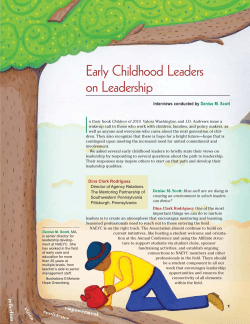 Early Childhood Leaders on Leadership