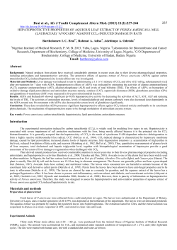 Brai et al., Afr J Tradit Complement Altern Med. (2013) 11(2):237