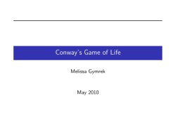 Conway`s Game of Life