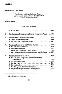 Hammering Down Nails - Digital Commons @ Georgia Law