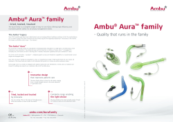 Aura Family brochure A4