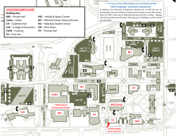UNK Campus Building Map